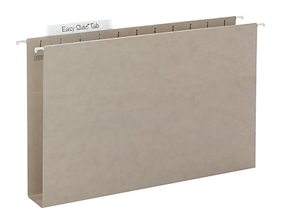 Smead Two Inch Capacity Box Bottom Hanging File Folders Legal Green 25//Box 64359